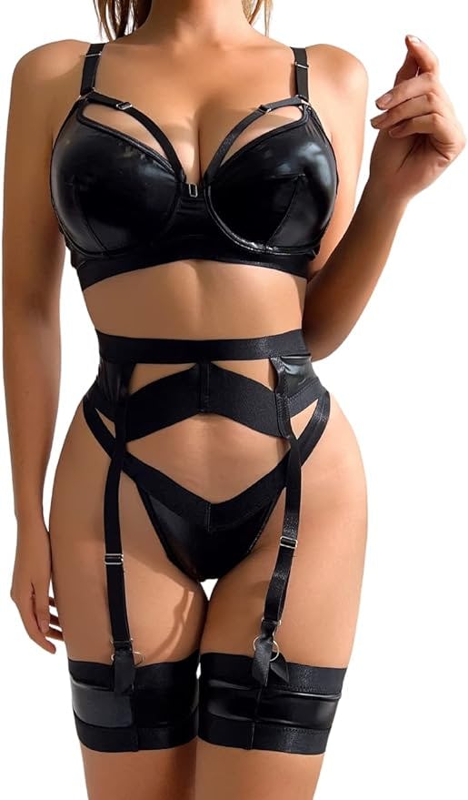 Kaei&amp;Shi Lingerie Set (4 Pieces)