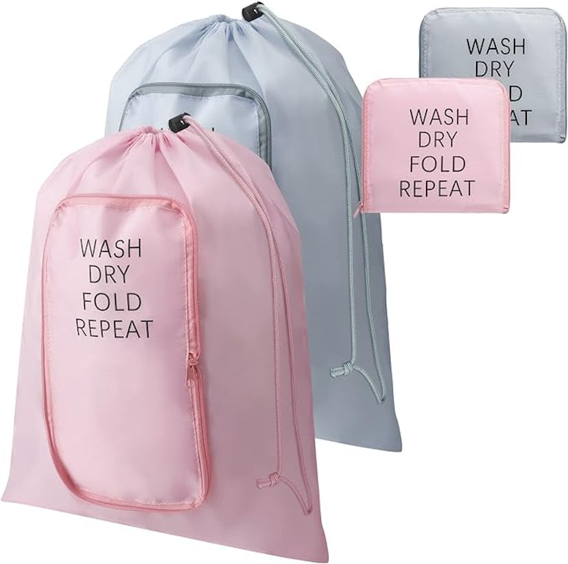 Boao 2 Pcs Travel Laundry Bag 