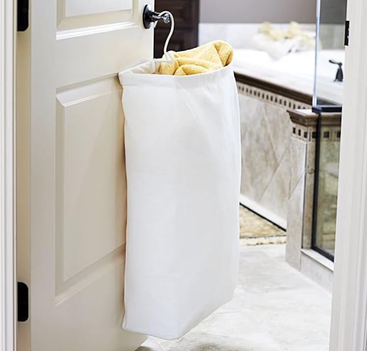  Household Essentials Hanging Cotton Laundry Bag