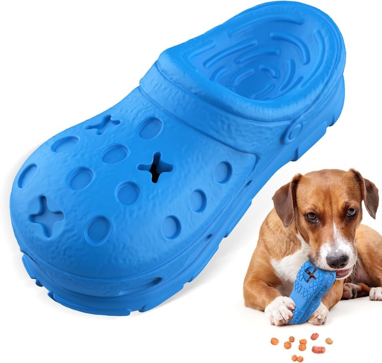 RUXAN Shoe Dog Toy Treat Dispenser