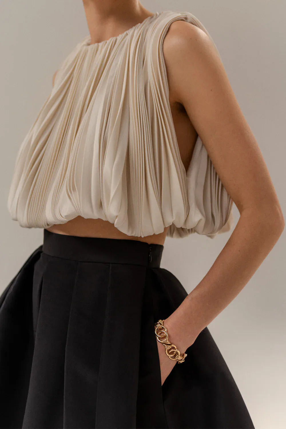 Beatrice Top | White - FINAL SALE