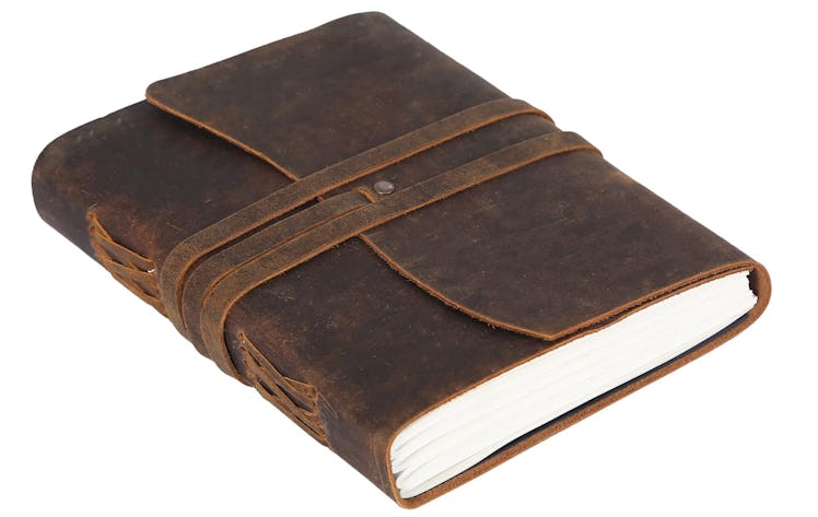 Komalc Unlined Medium Handmade Leather Journal