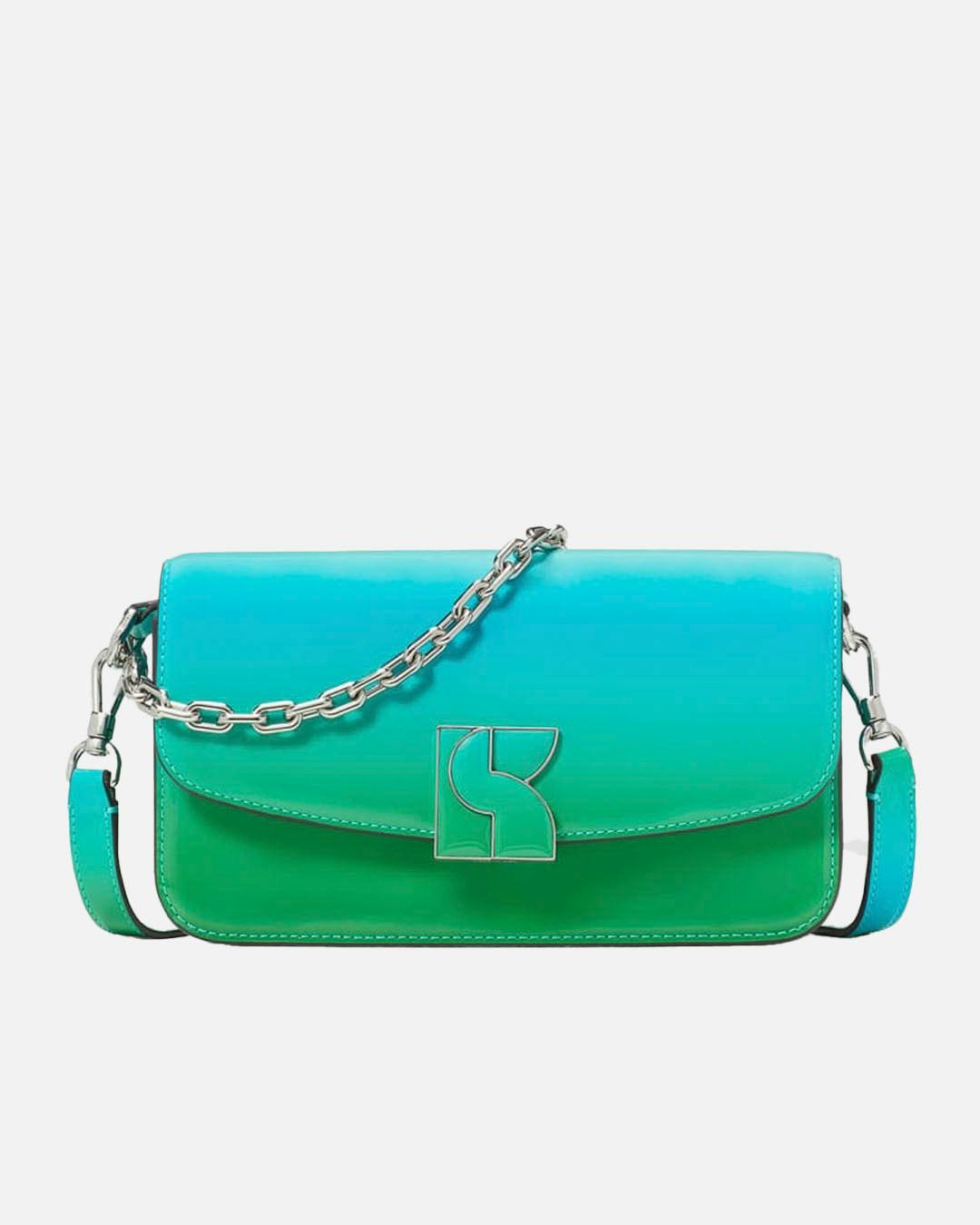 Dakota Small Ombre Patent Crossbody Bag