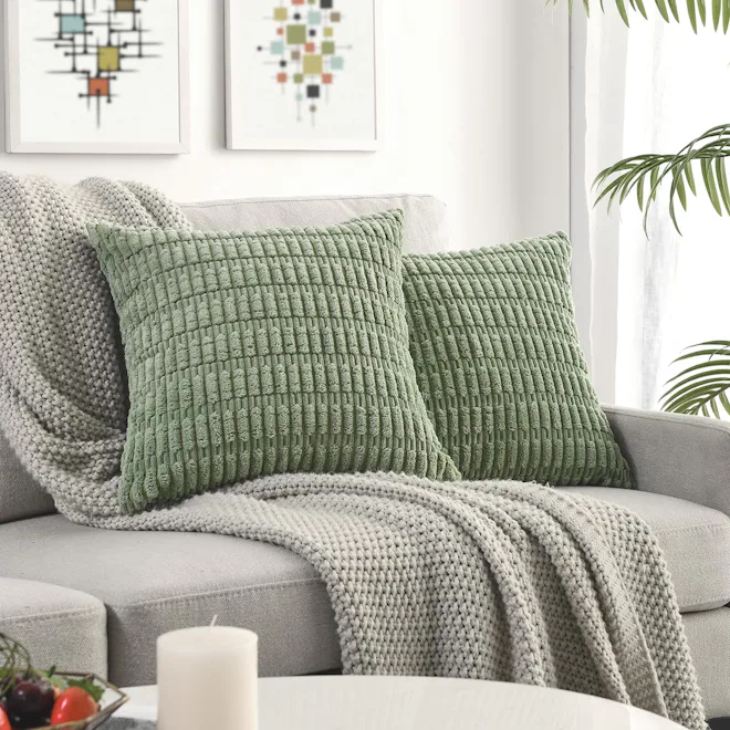 Volcanics Decorative Throw Pillow Covers (2-Pack)