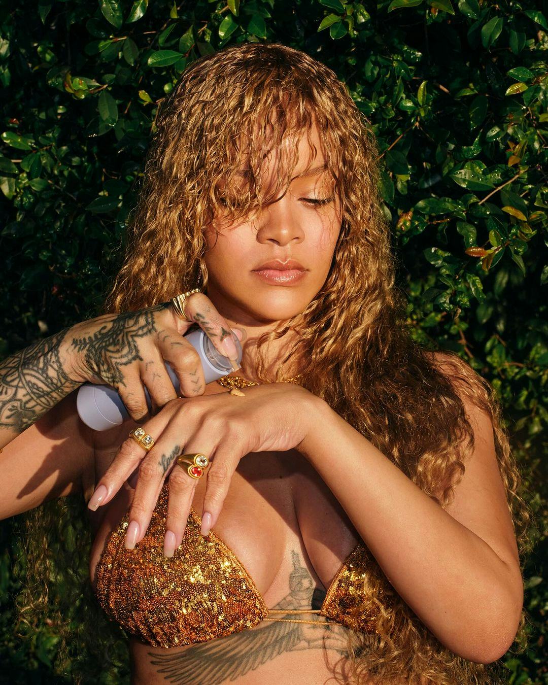 Rihanna&rsquo;s bikini top for Fenty Skin