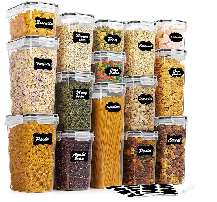 Vtopmart Airtight Food Storage Containers Set with Lids (15 Pieces)
