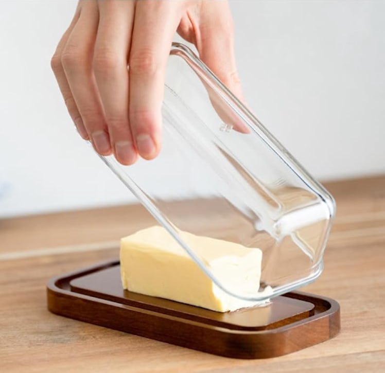 KIVY Glass Butter Dish