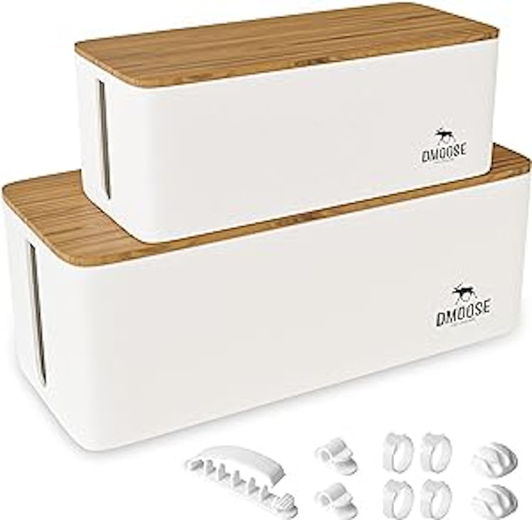 DMoose Cable Management Box (2-Pack)