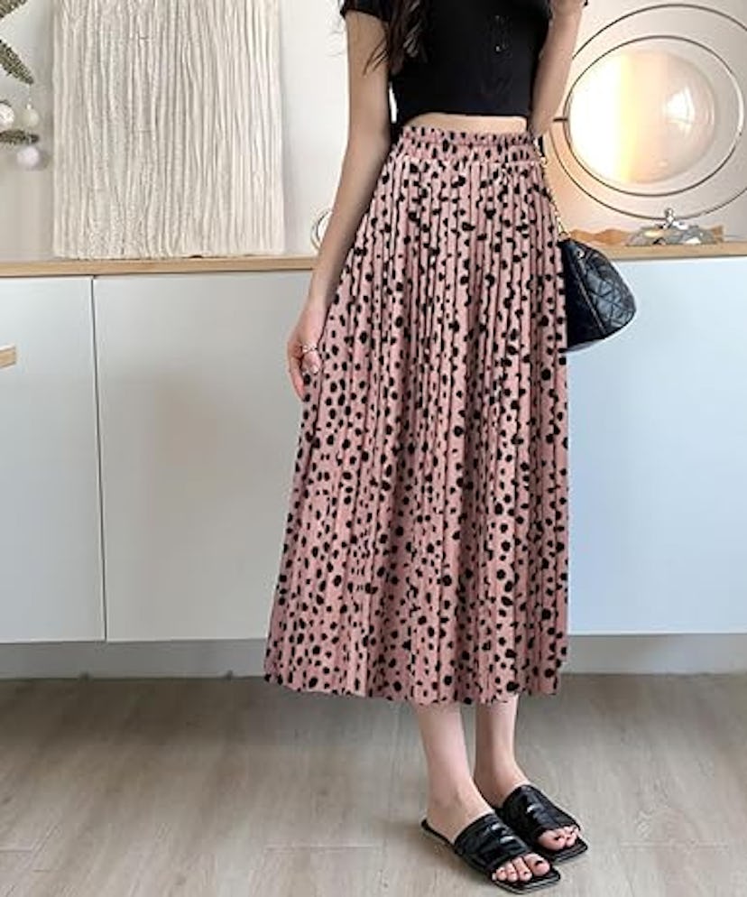 Basoteeuo Pleated Skirt