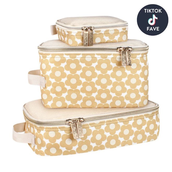 Itzy Ritzy Packing Cubes - Milk & Honey