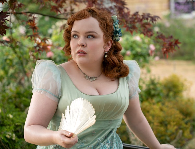 Nicola Coughlan as Penelope Featherington in Bridgerton Season 3