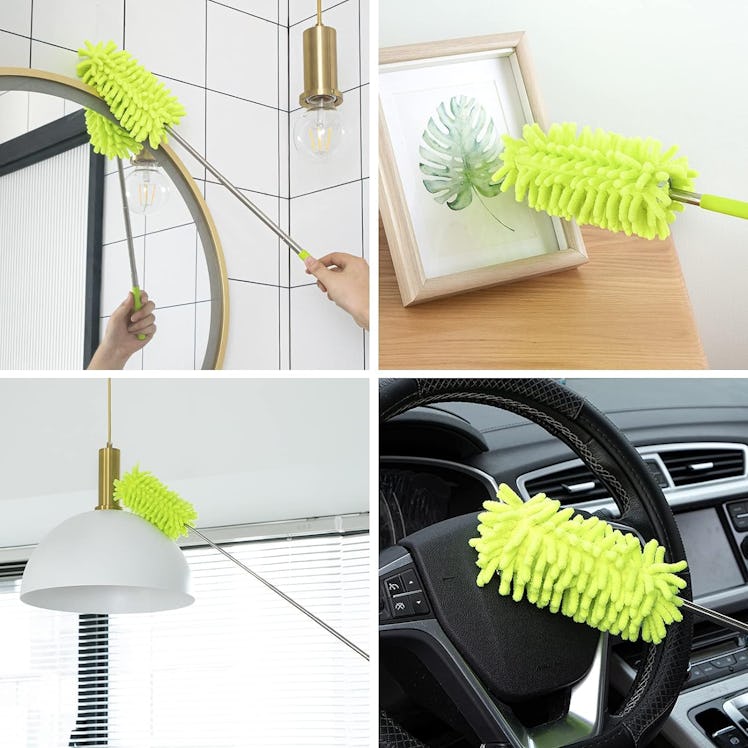 TUKOUS Microfiber Duster for Cleaning