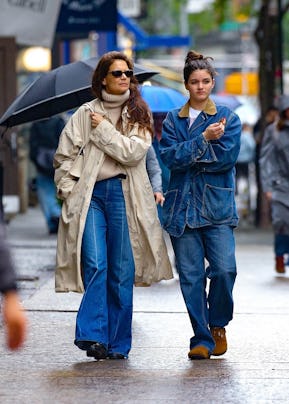 Katie Holmes and Suri Cruise in New York City, 5/15/2024.