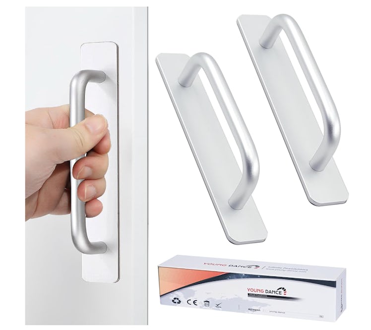 Young Dance Self-Stick Cabinet Handles (2-Pack)