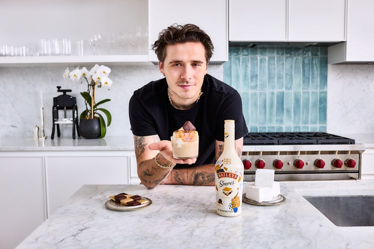 Brooklyn Peltz Beckham worked with Baileys to come up with new s'mores cocktails. 