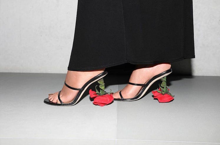 Beyoncé's rose heels. 