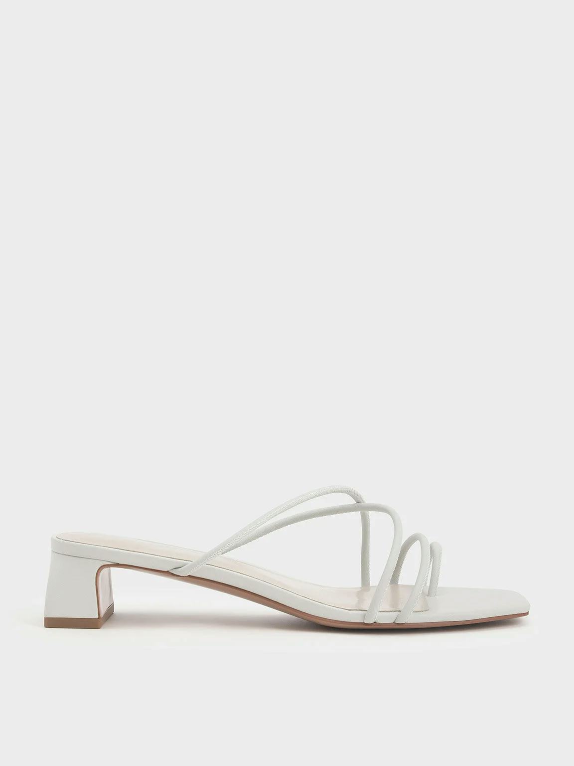 Strappy Toe-Ring Sandal