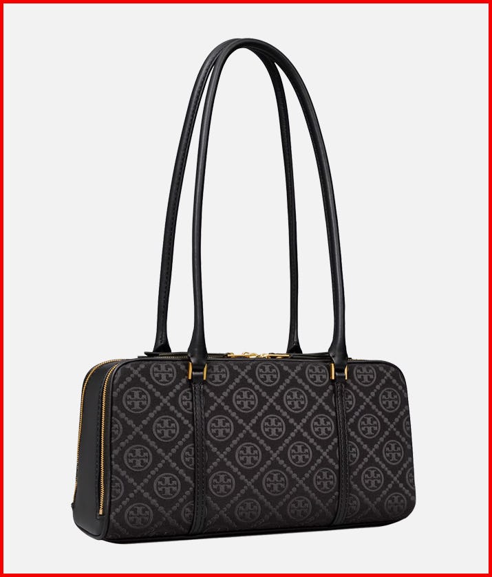 Small T Monogram Marshmallow Satchel