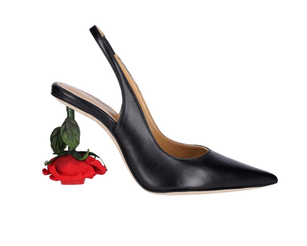 LOEWE &lsquo;ROSE HEEL&rsquo; PUMPS