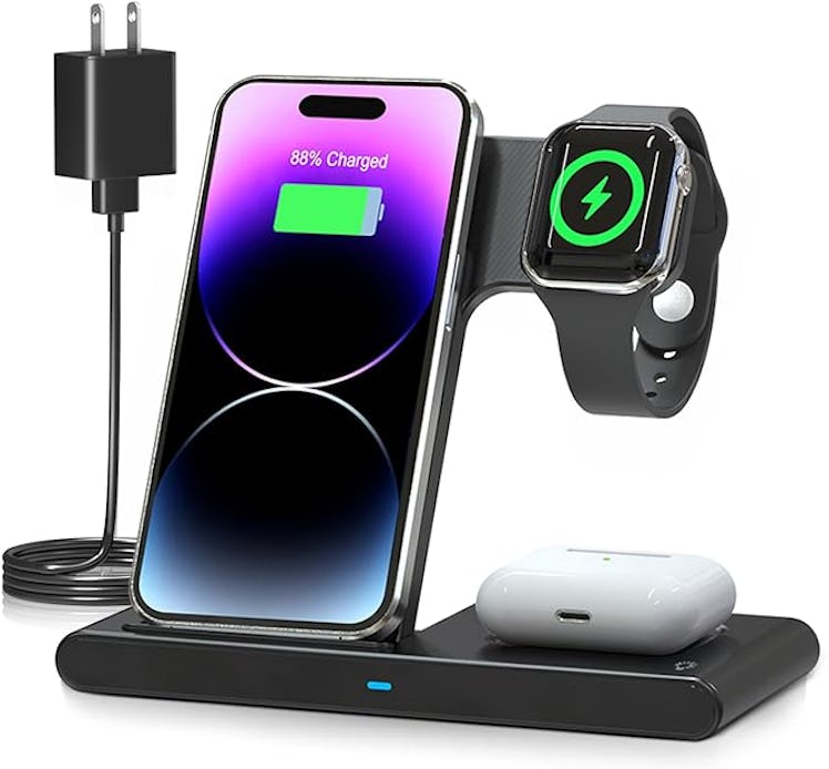 GETPALS 3-in-1 Apple Wireless Charger Stand