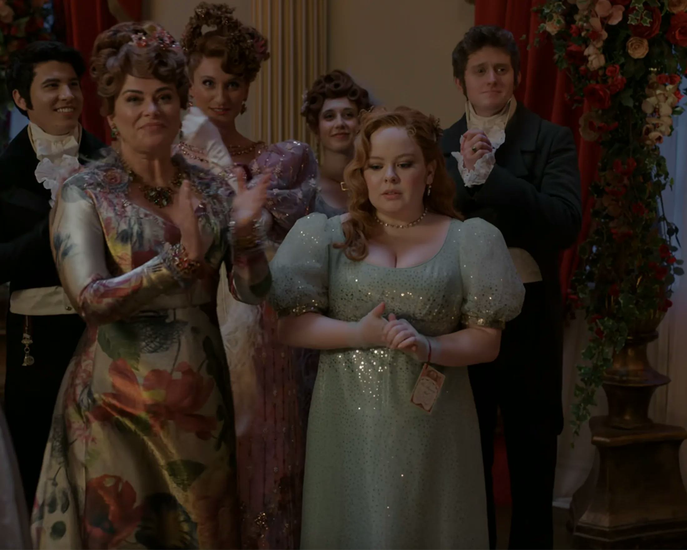 Nicola Coughlan Wore The &ldquo;Bridgerton Boob&rdquo; &amp; Sheer Trends In Season 3