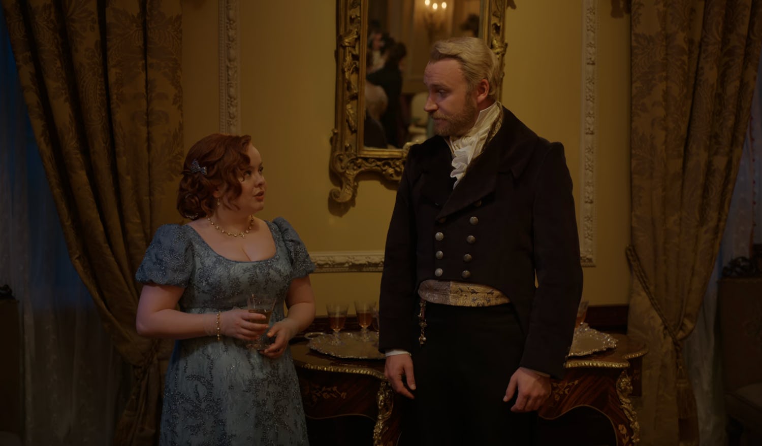 Nicola Coughlan Wore The &ldquo;Bridgerton Boob&rdquo; &amp; Sheer Trends In Season 3