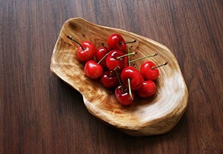 LOL MART Natural Wood Serving Tray