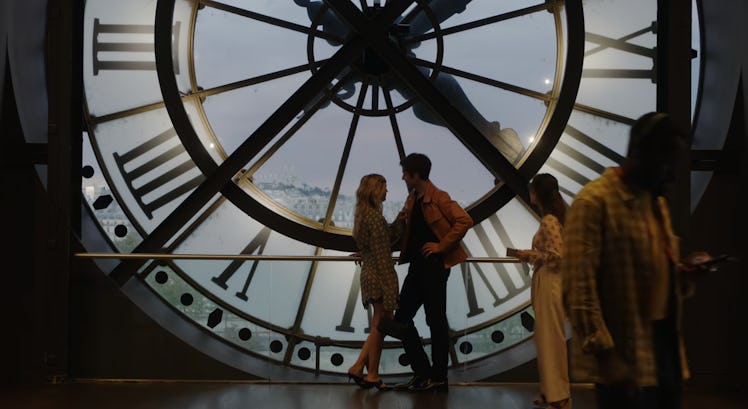 Airbnb lets you stay in the clock room, which is in 'Emily in Paris' Season 3. 
