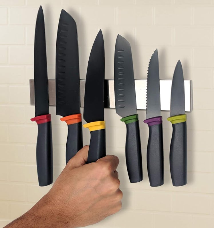 HMmagnets Stainless Steel Magnetic Knife Holder