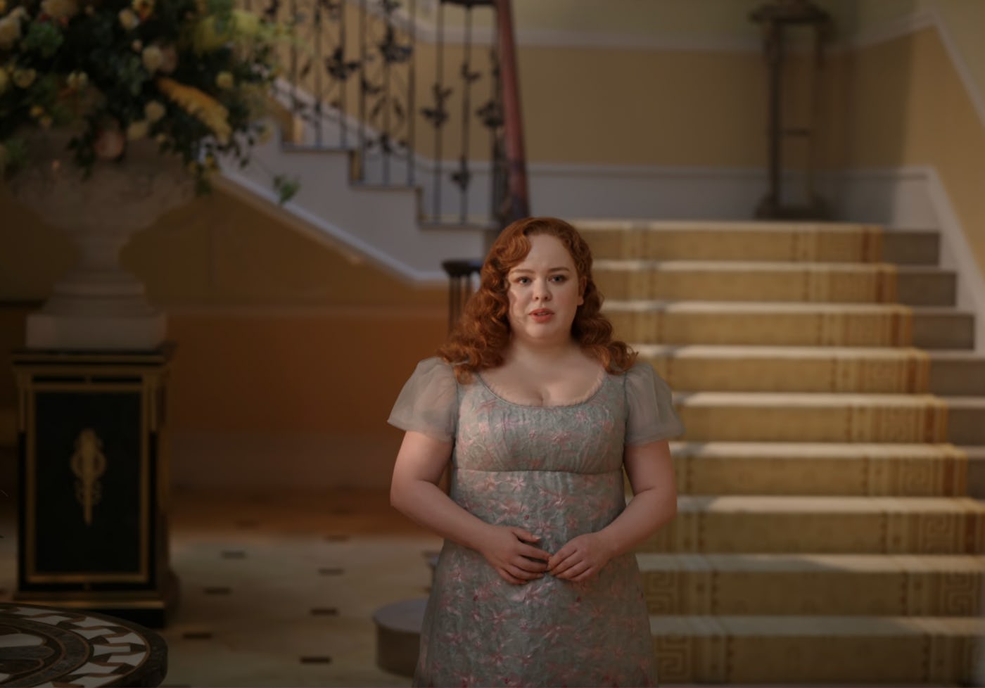 Nicola Coughlan Wore The &ldquo;Bridgerton Boob&rdquo; &amp; Sheer Trends In Season 3