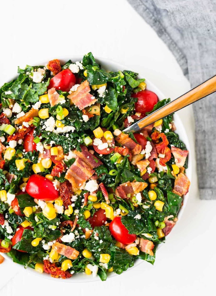 BLT chopped salad is one of the best make-ahead cookout sides.