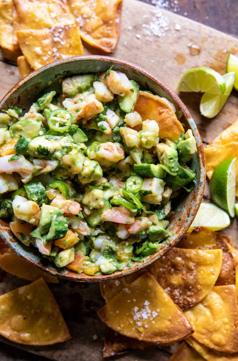 Make this avocado shrimp salsa as a make-ahead cookout side this summer.
