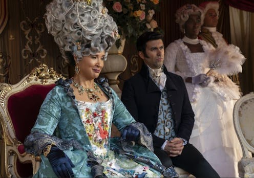 Queen Charlotte wears a stunning swan wig in 'Bridgerton' Season 3.