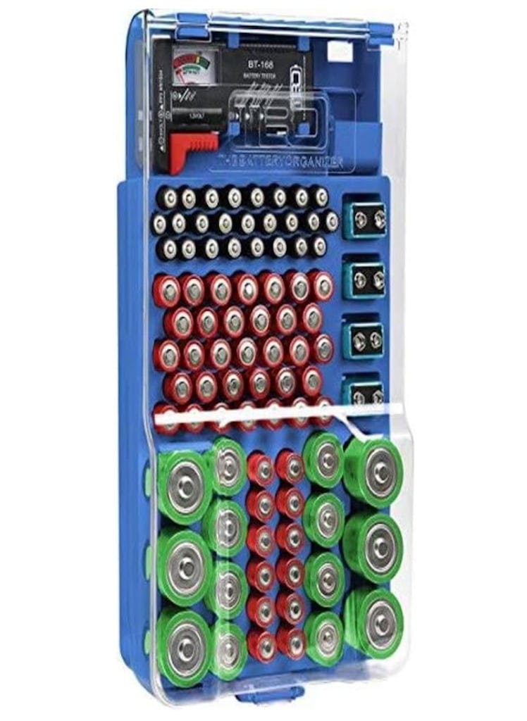 The Battery Organiser Storage & Tester