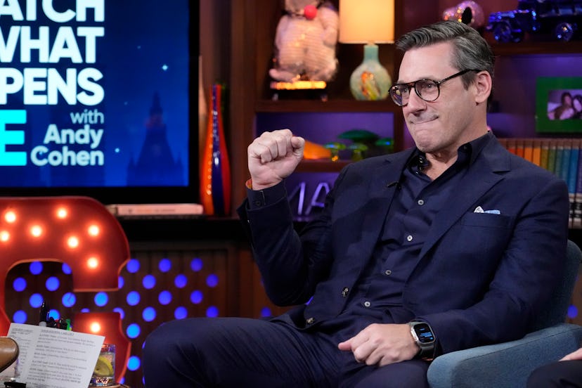 Jon Hamm on Watch What Happens Live.