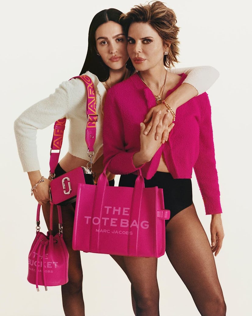 Lisa Rinna and Amelia Gray in Marc Jacobs' campaign.