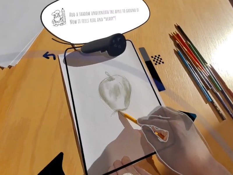 Pencil! app on Meta Quest 3