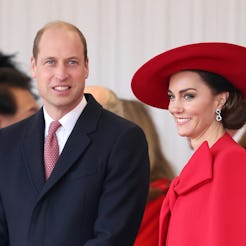 The Prince and Princess of Wales, William and Kate Middleton. 