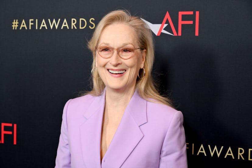 Meryl Streep attends the AFI Awards.