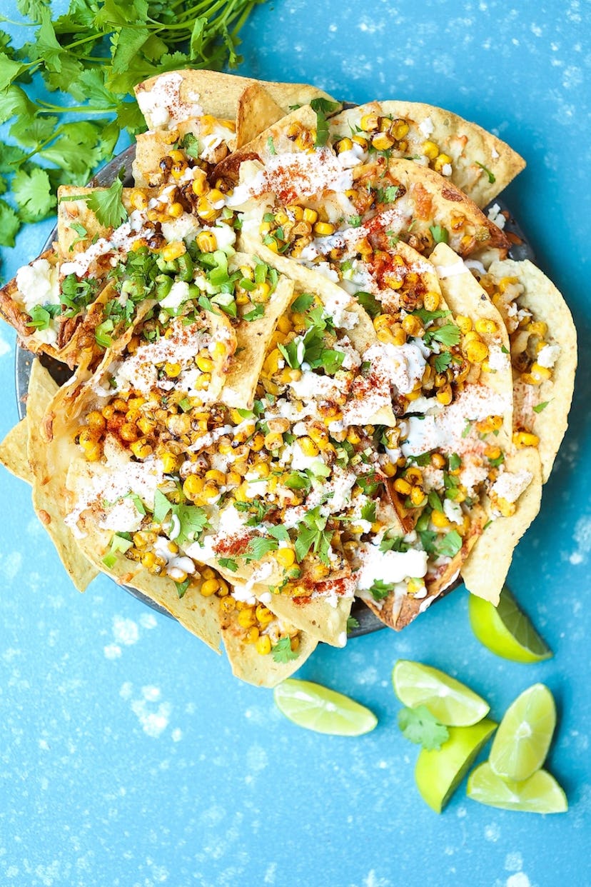 mexican street corn nachos