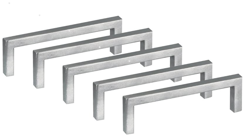Design House Portico Modern Square Cabinet Pull (5-Pack)