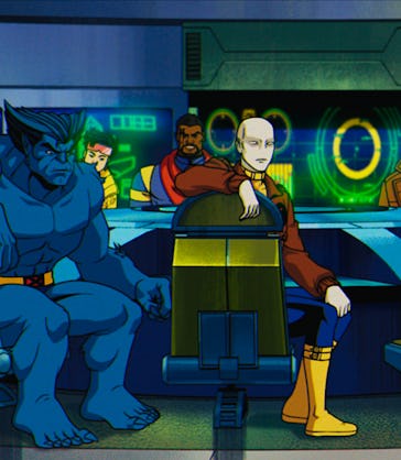 Wolverine (voiced by Cal Dodd), Storm (voiced by Alison Sealy-Smith), Beast (voiced by George Buza),...