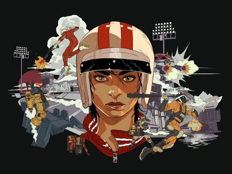 key art from Rollerdrome
