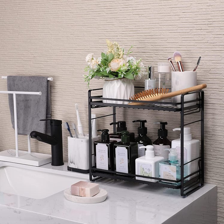  zccz 2-Tier Bathroom Organizer