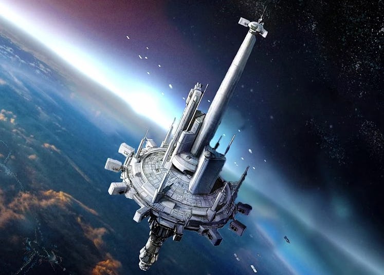 The Starlight Beacon as seen in the announcement trailer for The High Republic.