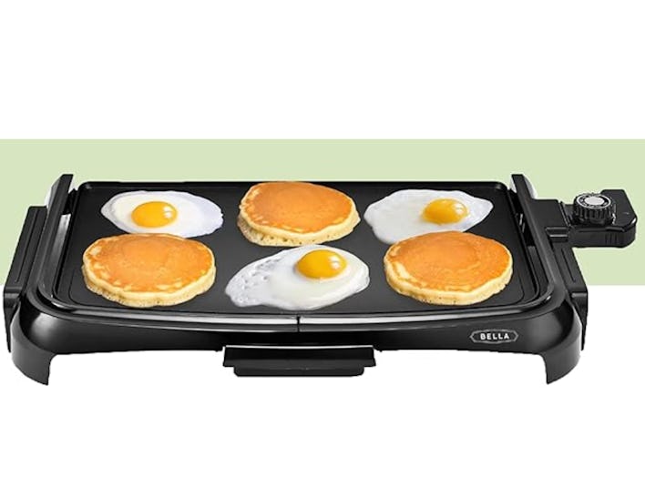 BELLA Electric Griddle with Crumb Tray
