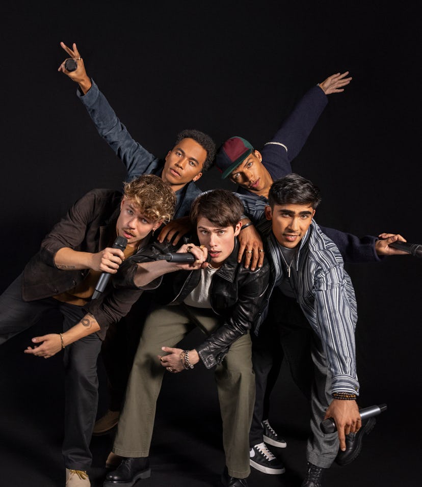 the boy band August Moon from 'The Idea Of You'