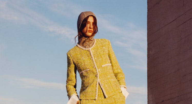 a look from chanel resort 2025