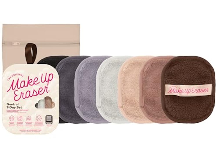 MakeUp Eraser, 7-Day Set, Erase All Makeup With Just Water, Including Waterproof Mascara, Eyeliner, ...
