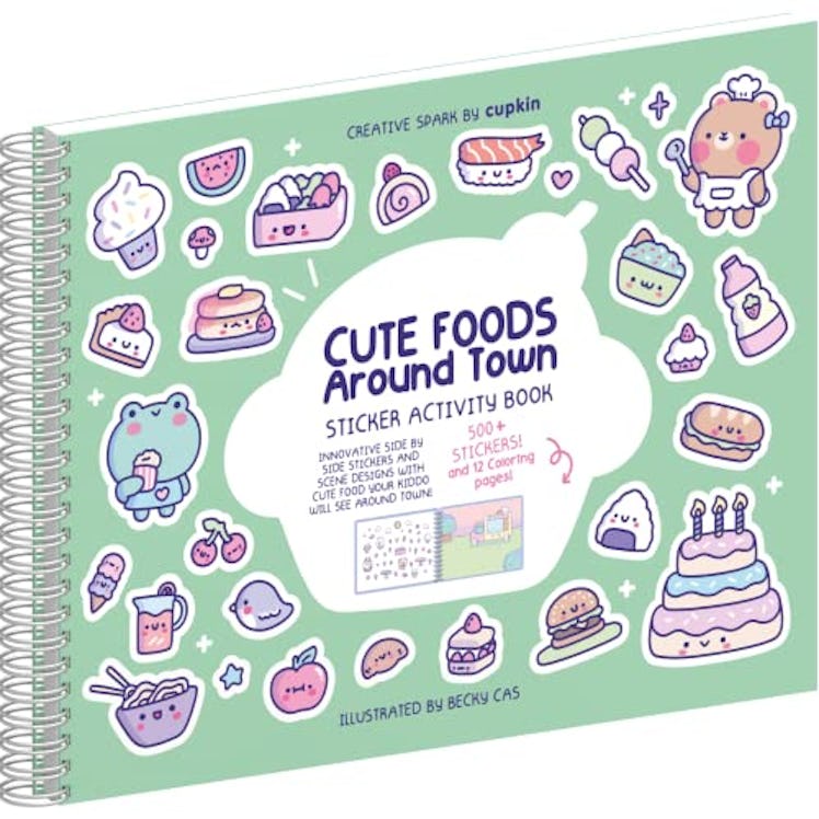 CUPKIN 'Cute Foods Around Town' Activity Book